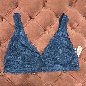 Victorias Secret Blue Lace Bralette